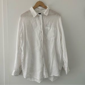 GAP Linen Boyfriend Shirt